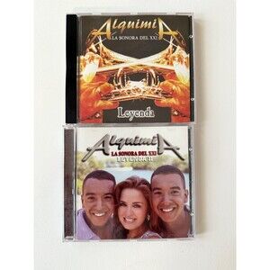 Alquimi La Sonora Del XXI Leynda I II 1 2 CD Lot Bonus Tracks Caiman Play Tested